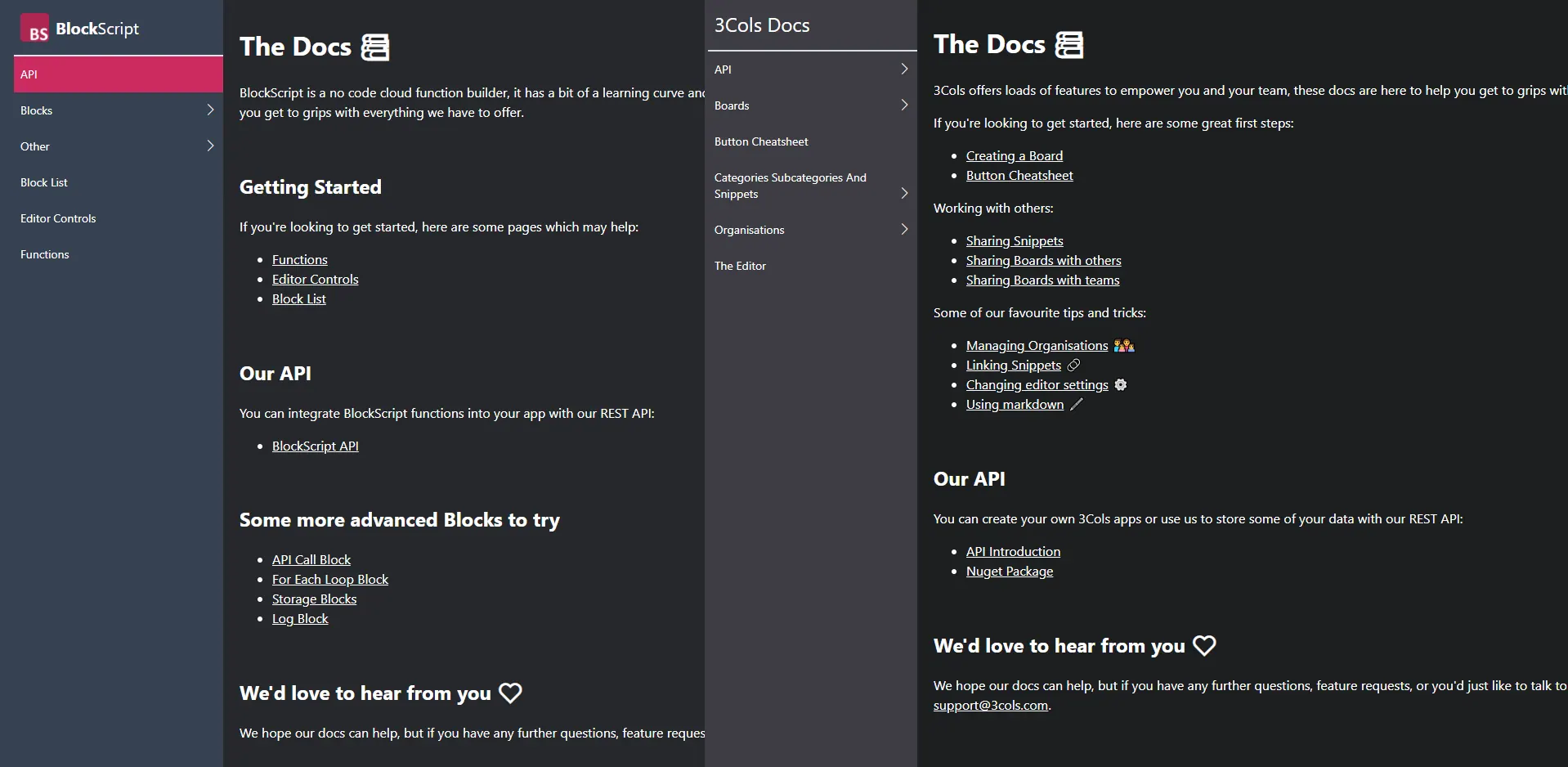 Docs preview